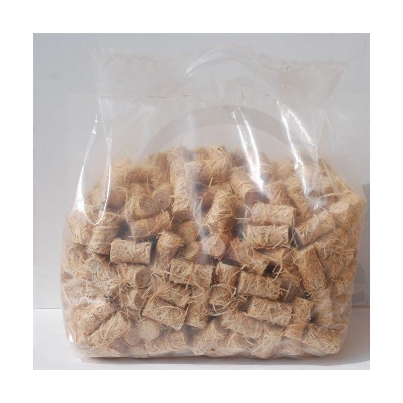 Allume-feux naturel en laine de bois — 950 pièces (12,5kg), Cocoflamme