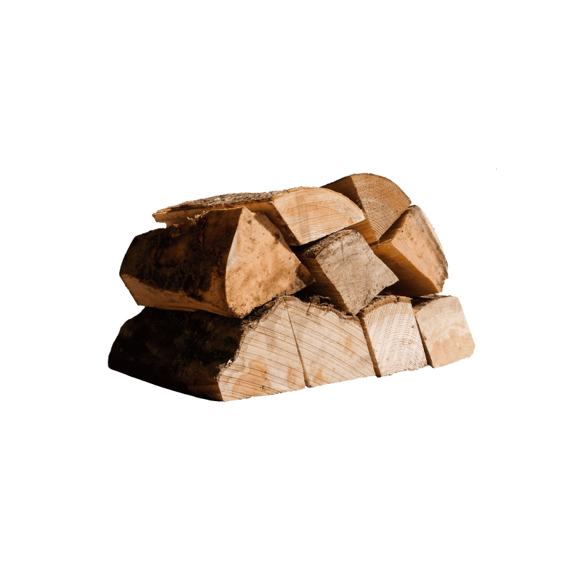 Bois de chauffage en bûches vertes (stère) non séché — Cocoflamme Essentiel