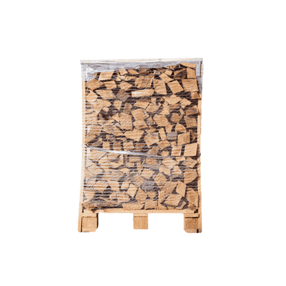 Bois de chauffage spécial barbecue — palette 1 stère sec séchoir, Cocoflamme