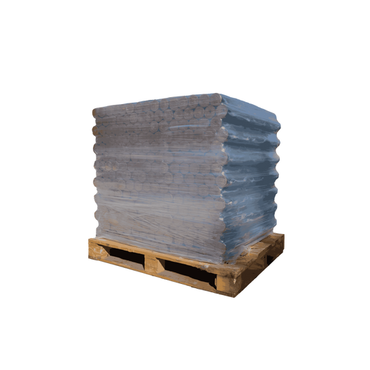 Bûches de bois compressé longue durée — palette 1008kg, Cocoflamme