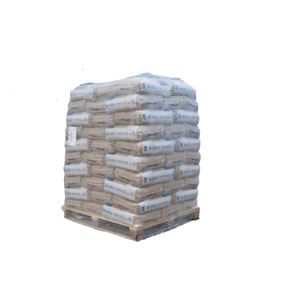 Granulés de bois — palette de 70 sacs 1050kg, ISKO