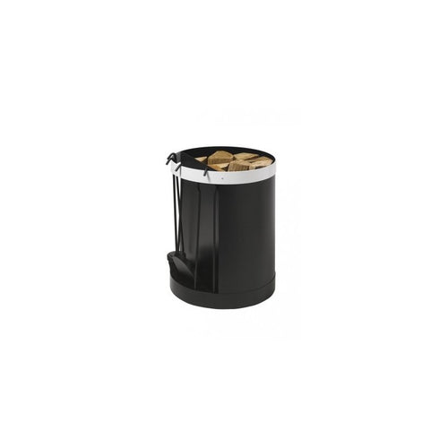 Rangement à bois et serviteur 2-en-1 — Cocoflamme