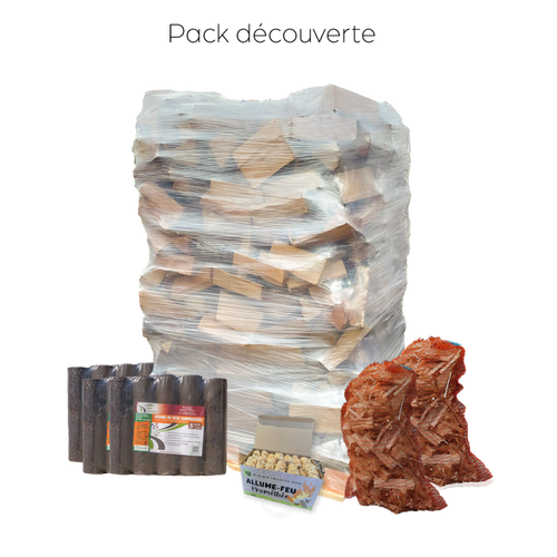 Pack découverte bois de chauffage haute performance — Cocoflamme